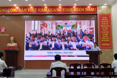 Ninh Bình tăng cường phối hợp triển khai Chương trình Thư viện thân thiện Room to Read trong các trường tiểu học