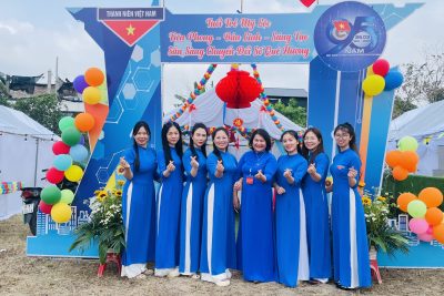 GV trường mầm non Mỹ Hưng tham gia Hội Xuân Mỹ Lộc 2026